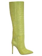 Paris Texas Croc-effect Leather Knee-high Boots Paris Texas Croc-effect Leather Knee-high Boots - Verde