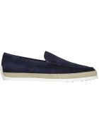 Tod's Nuova Pantofola Rafia Flat Shoes Tod's Nuova Pantofola Rafia Flat Shoes - BLUE