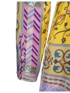 Woman Silk Shirt With Multicolored Foulard Print Etro Woman Silk Shirt With Multicolored Foulard Print