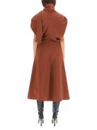 Colville Dress With Scarf Colville Dress With Scarf - CHESTNUT (Brown)