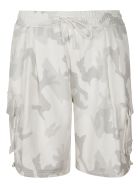 Dolce & Gabbana Drawstring Waist Side Pocket Shorts Dolce & Gabbana Drawstring Waist Side Pocket Shorts - White