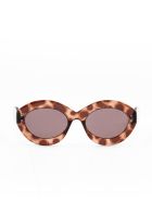 Alaia AA0004S Sunglasses Alaia AA0004S Sunglasses - Brown Brown Brown