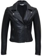 Liu-Jo Black Leather Jacket Liu-Jo Black Leather Jacket - Black