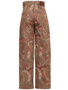 Etro Paisley Cotton Blend Trousers Etro Paisley Cotton Blend Trousers - Multicolor