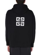 Givenchy Sweatshirt With 4g Embroidery Givenchy Sweatshirt With 4g Embroidery - Nero