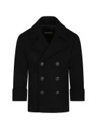 Dondup Black Coat For Boy Dondup Black Coat For Boy - Black