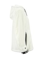Burberry Everton - Logo Tape Econyl® Hooded Jacket Burberry Everton - Logo Tape Econyl® Hooded Jacket - Optic White