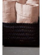 Heavy Linen Hand Towels Once Milano Heavy Linen Hand Towels - Rose