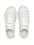 Alexander McQueen White Sneakers Kids Alexander McQueen White Sneakers Kids - Bianco/rosa