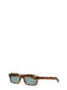 Flatlist Hanky Sunglasses In Brown Pvc Flatlist Hanky Sunglasses In Brown Pvc - brown