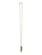 Ambush Feather Charm Necklace AMBUSH Feather Charm Necklace - GOLD