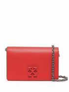 Off-White Borsa Jitney 2,0 In Saffiano In Coral Red Leather Off-White Borsa Jitney 2,0 In Saffiano In Coral Red Leather - Red