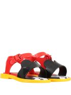 Melissa Multicolor Sandals For Kids Melissa Multicolor Sandals For Kids - Red