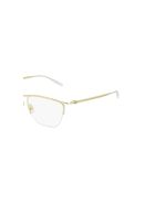 Montblanc MB0170O Eyewear Montblanc MB0170O Eyewear - Gold Gold Transparent