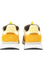 Fendi Multicolor Sneakers For Kids Fendi Multicolor Sneakers For Kids - Yellow