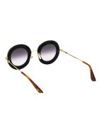 Gg0113s Sunglasses Gucci Gg0113s Sunglasses - 001 BLACK GOLD GREY