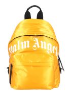 Curved Logo Backpack Palm Angels Curved Logo Backpack - Giallo