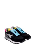 Sun 68 Ally Star Sneakers In Black Synthetic Fibers Sun 68 Ally Star Sneakers In Black Synthetic Fibers - black