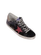 Superstar Suede And Leather Upper Crac Star Python Golden Goose Superstar Suede And Leather Upper Crac Star Python - 90280