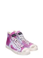 Gienchi J.m. High Sneakers In Viola Canvas Gienchi J.m. High Sneakers In Viola Canvas - Viola