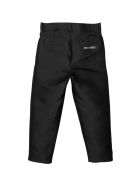 Simonetta Kids Black Trousers Simonetta Kids Black Trousers - Nero