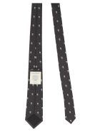 Alexander Mcqueen 'the Skull Polka Dots' Tie Alexander McQueen 'the Skull Polka Dots' Tie - Black&White