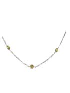 Lo Spazio Yellow Sapphire and Diamond Necklace Lo Spazio Jewelry Lo Spazio Yellow Sapphire and Diamond Necklace - Yellow