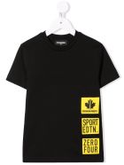 Kids Sport Edtn. Black T-shirt Dsquared2 Kids Sport Edtn. Black T-shirt