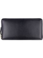 Comme des Garçons Wallet Leather Zip Around Wallet Comme des Garçons Wallet Leather Zip Around Wallet - black