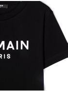Balmain Black Cotton T-shirt Balmain Black Cotton T-shirt - Nero