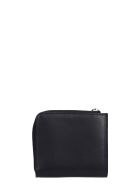 Jil Sander Wallet In Black Leather Jil Sander Wallet In Black Leather - black