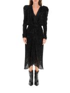 Maray Midi Dress Isabel Marant Maray Midi Dress - BLACK