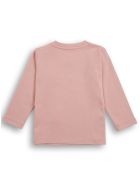 Moncler Long-sleeved Pink Cotton T-shirt Moncler Long-sleeved Pink Cotton T-shirt - Pink