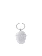 Alexander Mcqueen Skull Keyring Alexander McQueen Skull Keyring - Silver
