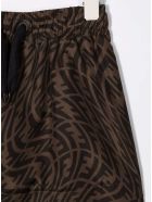 Fendi Ff Brown Nylon Skirt Fendi Ff Brown Nylon Skirt - Brown