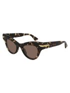Bottega Veneta BV1004S Sunglasses Bottega Veneta BV1004S Sunglasses - Havana Havana Brown