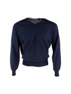 Brunello Cucinelli V-neck Sweater Brunello Cucinelli V-neck Sweater - Blu