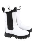 Gallucci White Boots For Girl Gallucci White Boots For Girl - White