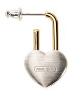 AMBUSH Heart Padlock Earring AMBUSH Heart Padlock Earring - Silver
