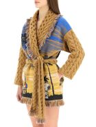 Icon Jacquard Snoopy Palms Cardigan Alanui Icon Jacquard Snoopy Palms Cardigan - Multicolor