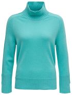 Antonelli Light Blue Wool Blend Sweater Antonelli Light Blue Wool Blend Sweater - Light blue