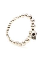 Alexander McQueen Skull Pearl Bracelet Alexander McQueen Skull Pearl Bracelet - SIL V B ANTIL (Silver)