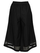 Adidas Originals Black Wide-leg Trousers Adidas Originals Black Wide-leg Trousers - BLACK