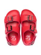 Gallucci Kids Red Sandals Gallucci Kids Red Sandals - Papavero
