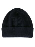 Maison Margiela Ribbed Knit Beanie Maison Margiela Ribbed Knit Beanie - Blue