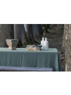 Line Tablecloth With Large Border Once Milano Line Tablecloth With Large Border - Sage