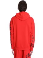 Givenchy Sweatshirt In Red Cotton Givenchy Sweatshirt In Red Cotton - red