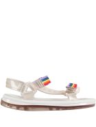 Melissa Transparent Sandals For Kids With Logo Melissa Transparent Sandals For Kids With Logo - Multicolor