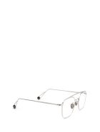 AHLEM Ahlem Place Colette Optic White Gold Glasses AHLEM Ahlem Place Colette Optic White Gold Glasses