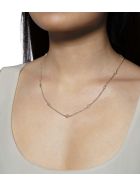 Lo Spazio Yellow Sapphire and Diamond Necklace Lo Spazio Jewelry Lo Spazio Yellow Sapphire and Diamond Necklace - Yellow